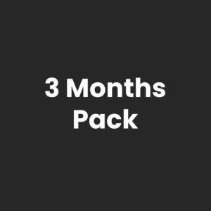 3 Months Pack